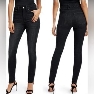 Good American Good Legs Sculpting Style# GL336BT Color Black 218 Size 8